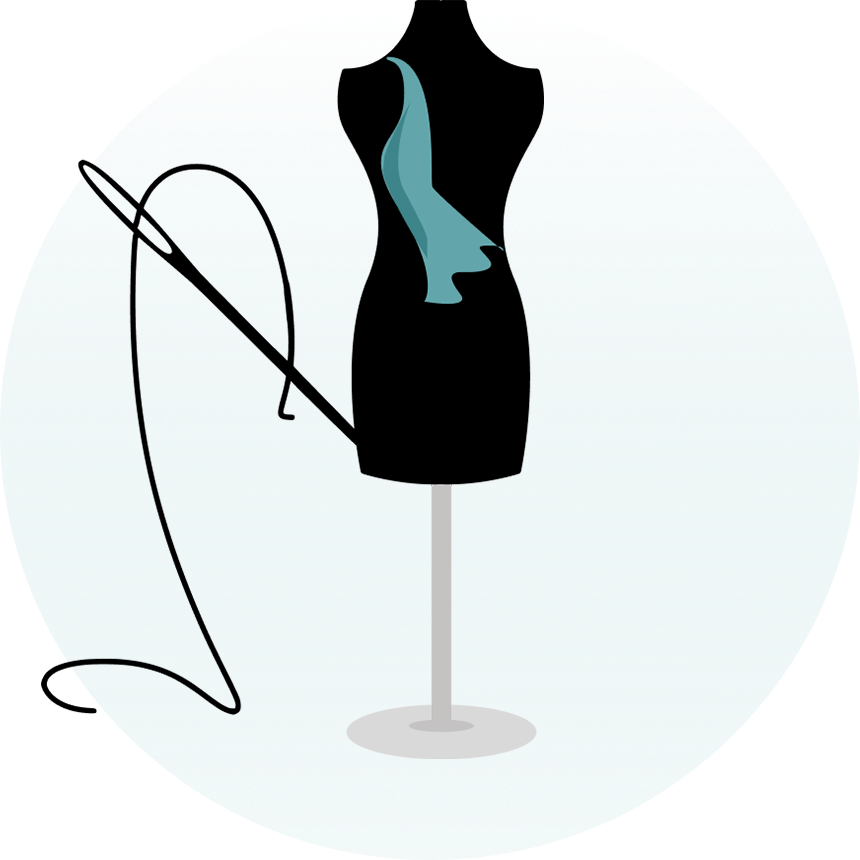 Athena's Alterations seamstress studio in Bradford
